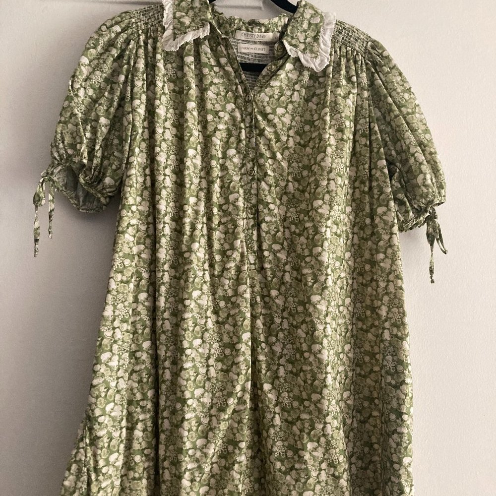 Christy Dawn Devin Dress Green Orchard